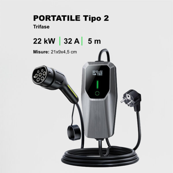MOOVY CARICATORE PORTATILE 22KW - immagine 4
